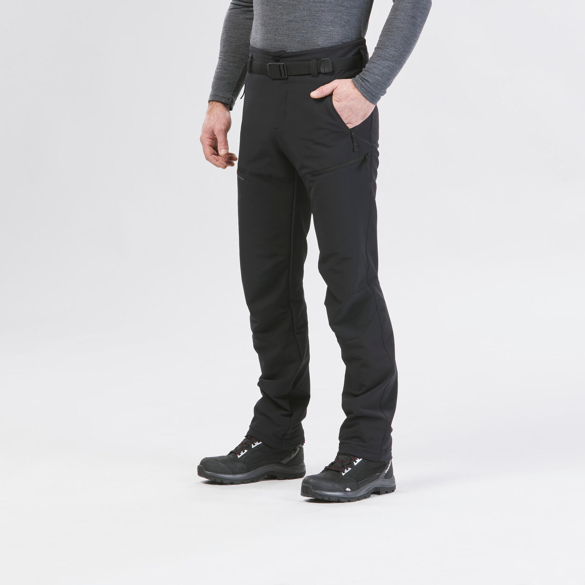 Quechua Men's NH500 Water-Repellent Snow Hiking Pants